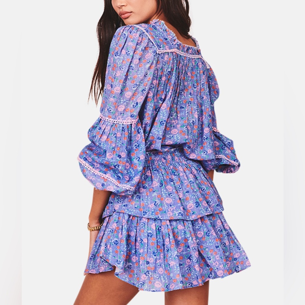 LOVESHACKFANCY TOP and SKIRT SET